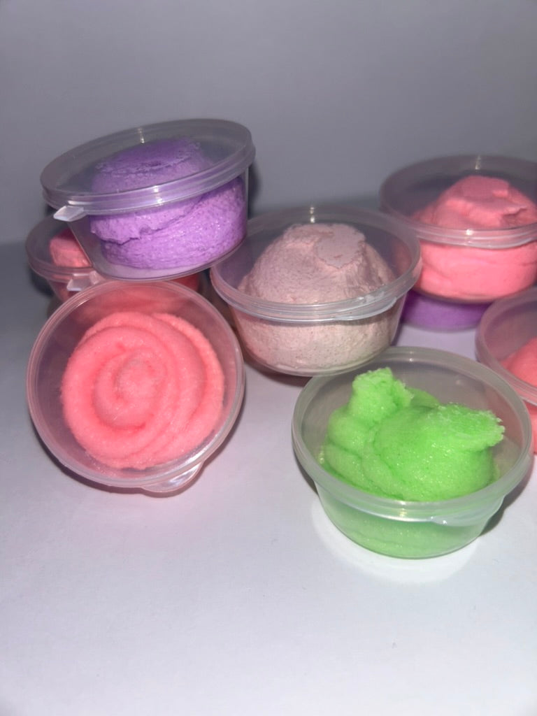 Mini Body Butter, Sugar Scrubs & Whipped Soap