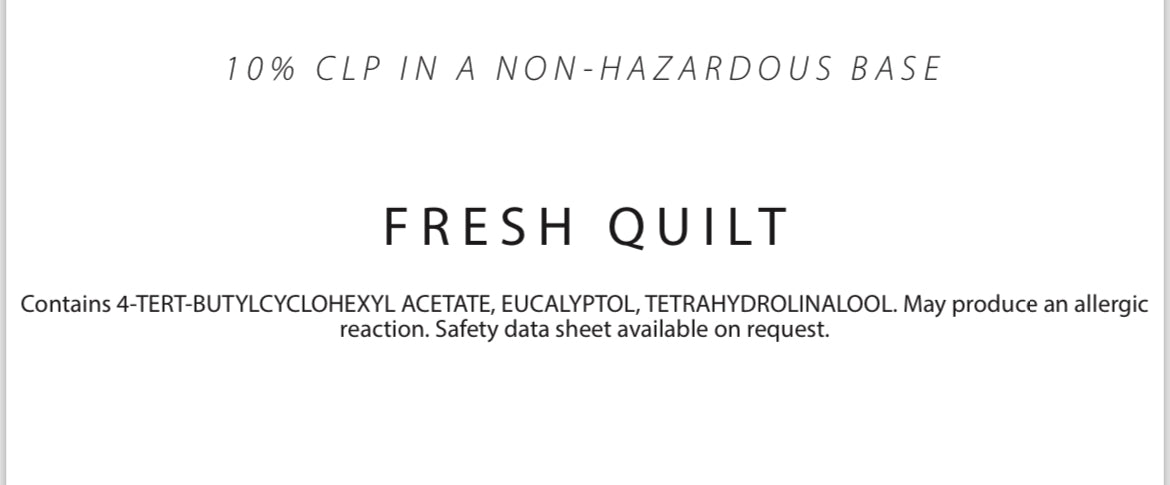 Fresh Quilt Wax Melt - Snap Bar/Pots/Wardrobe Fresheners
