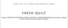 Load image into Gallery viewer, Fresh Quilt Wax Melt - Snap Bar/Pots/Wardrobe Fresheners