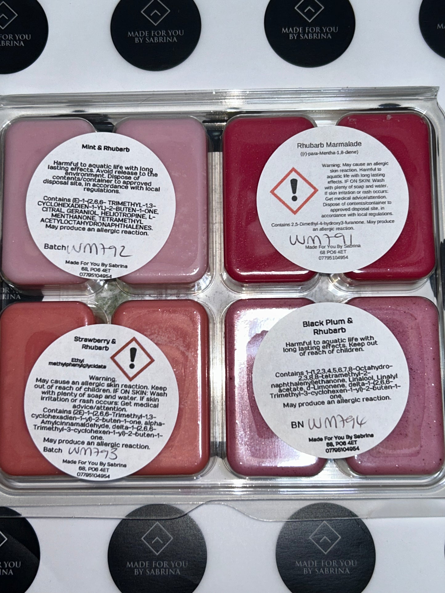 For the love of Rhubarb Collection