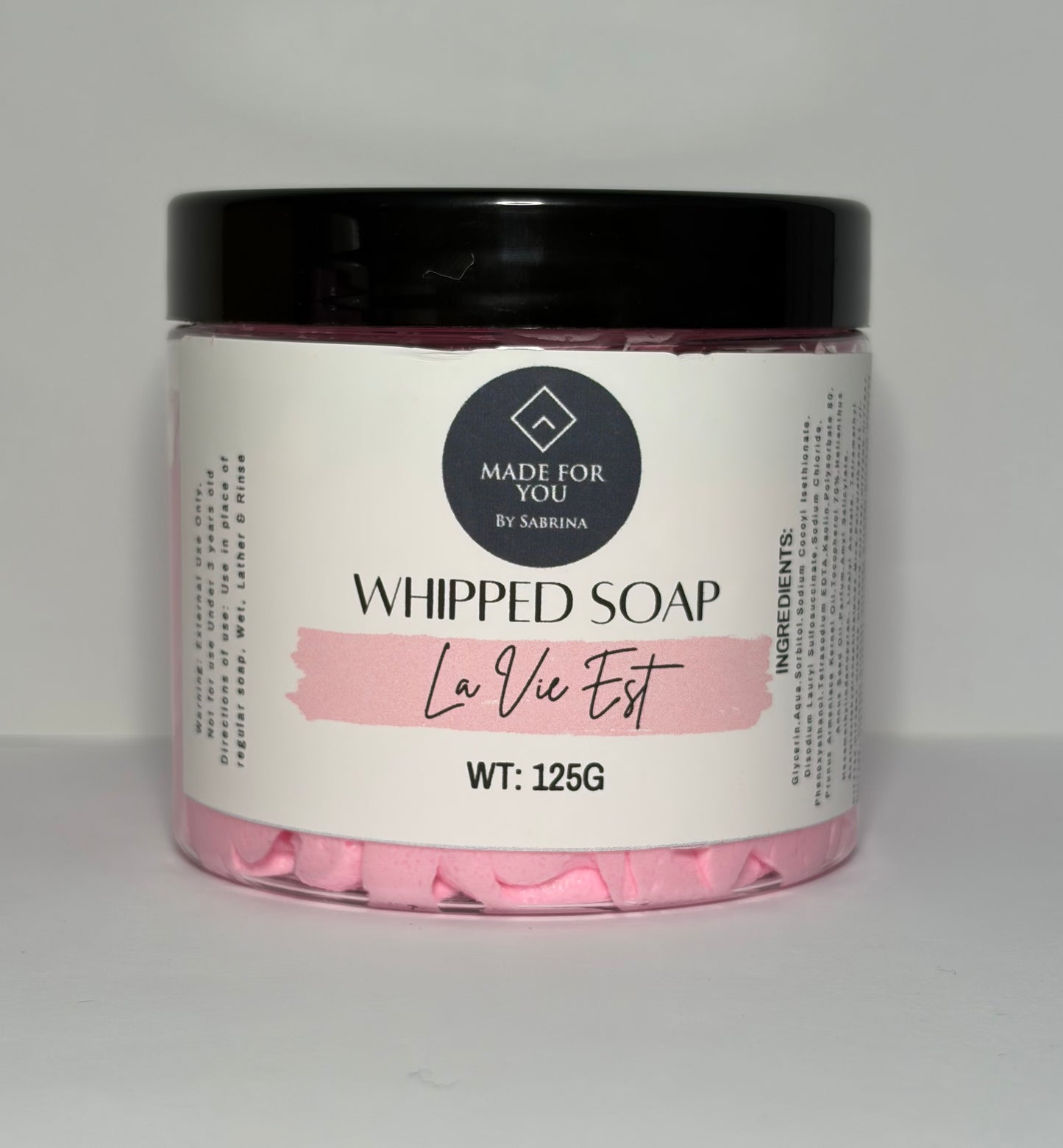 Whipped Soap NEW LARGER SIZE