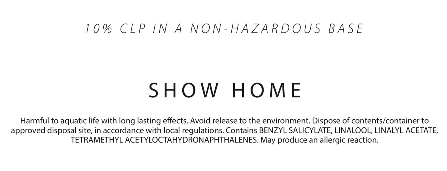 Show Home Wax Melt - Snap Bar/Pots/Wardrobe Fresheners