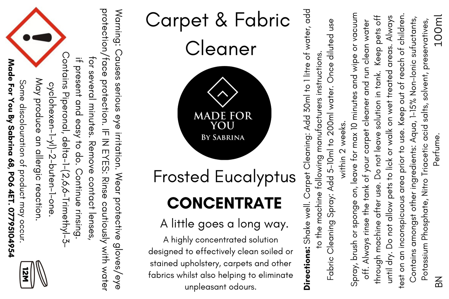 Carpet & Fabric Cleaner