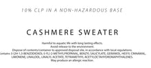 Load image into Gallery viewer, Highly Scented Wax Melt Cashmere Sweater
