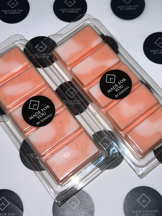 Marshmallow & White Peach Wax Melt - Snap Bar/Pots/Wardrobe Fresheners