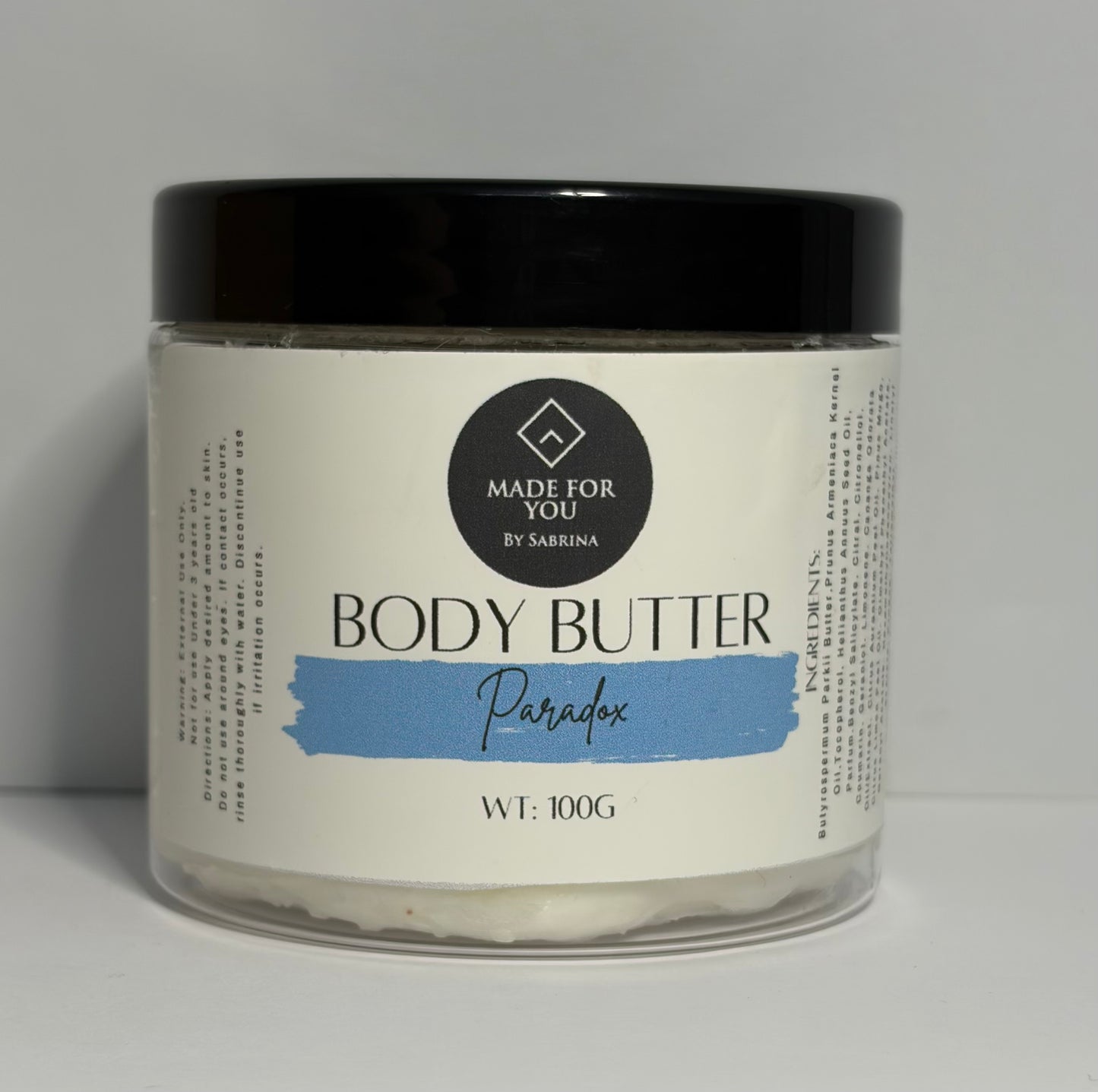 Moisturising Whipped Body Butter - new larger size 100g