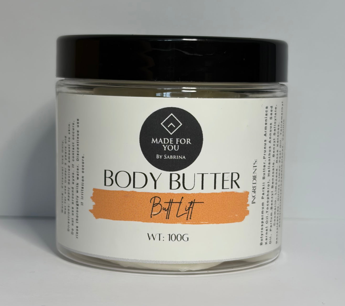 Moisturising Whipped Body Butter - new larger size 100g