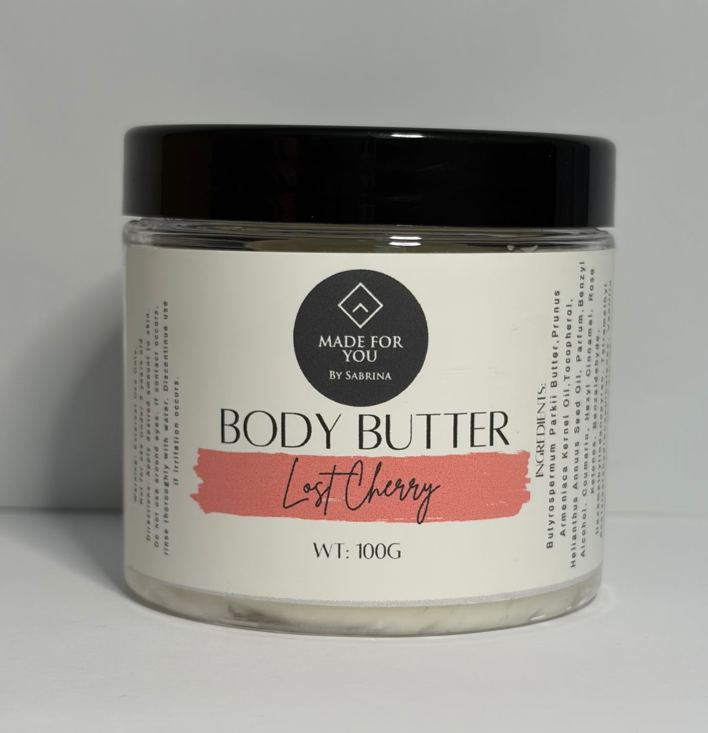 Moisturising Whipped Body Butter - new larger size 100g
